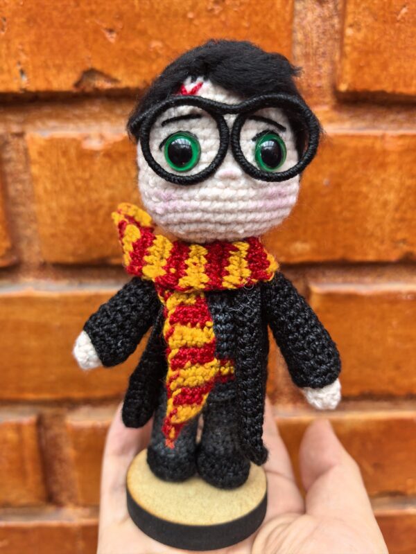 Harry Potter Amigurumi, material combinado