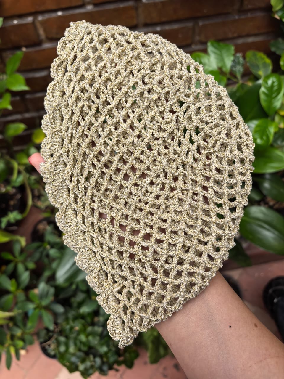 Mesh Hat Crochet tejido a mano - Image 5
