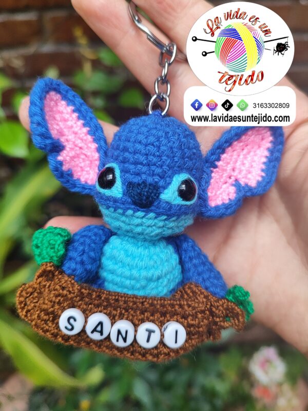 Stitch personalizado 6 CM.
