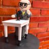 Periodista personalizado en tejido crochet 4 - La Vida es un Tejido