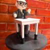 Periodista personalizado en tejido crochet 5 - La Vida es un Tejido