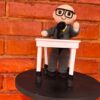 Periodista personalizado en tejido crochet 6 - La Vida es un Tejido