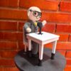 Periodista personalizado en tejido crochet - La Vida es un Tejido